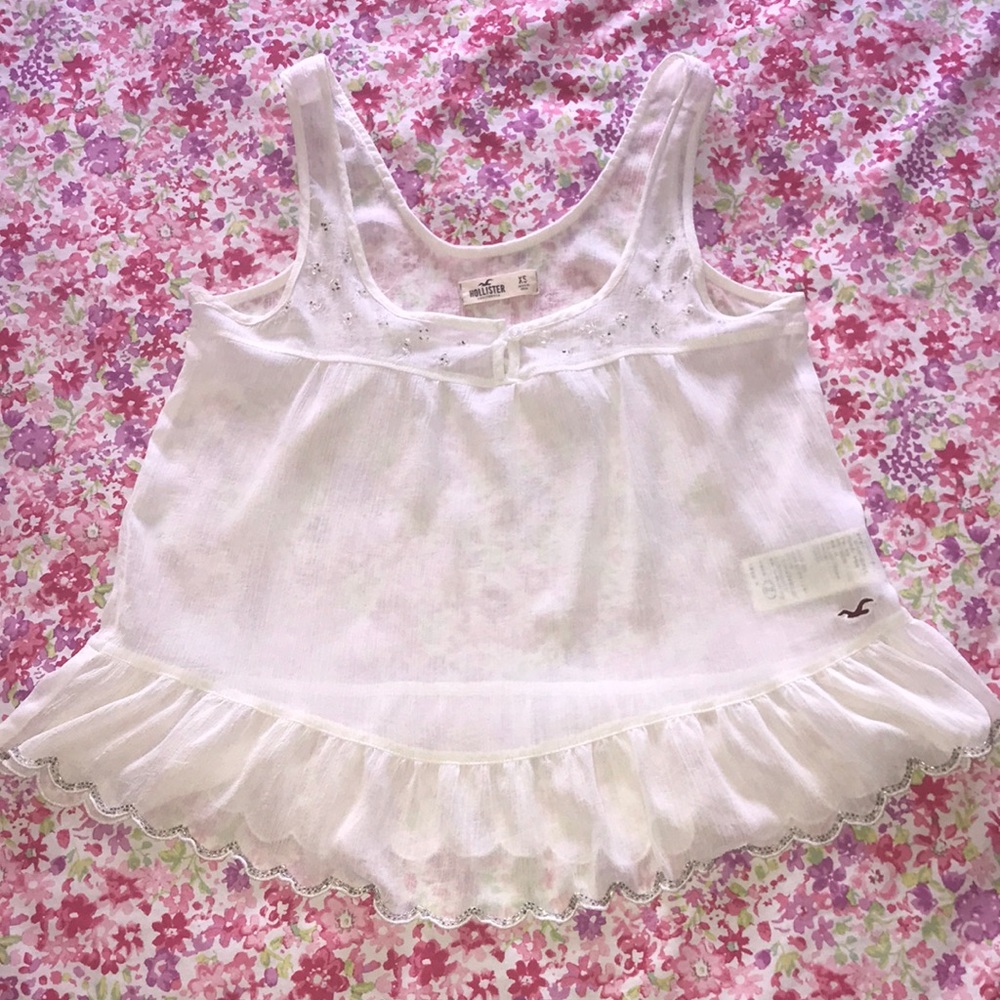 Hollister Lacy sheer top
